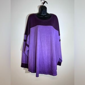 Torrid size 5 purple sweater